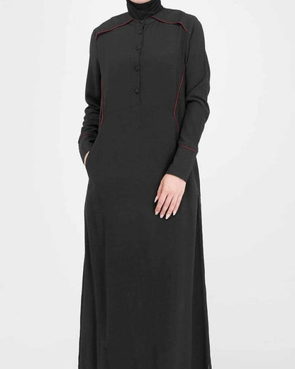 Black red lines Riyon with buttons