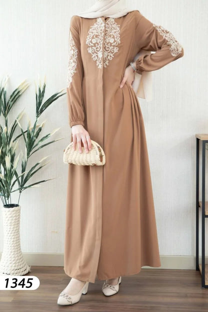 Turkish Dress ( Brown )
