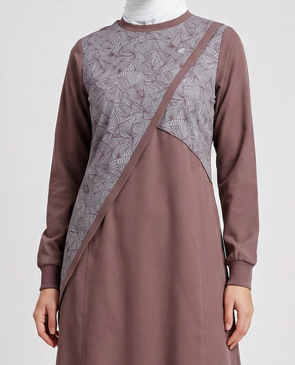 Urban Fashionista Color Contrast Jilbab ( pre-order )