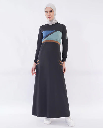 جلابيب أوربان نوار بتصميم متباين الألوان