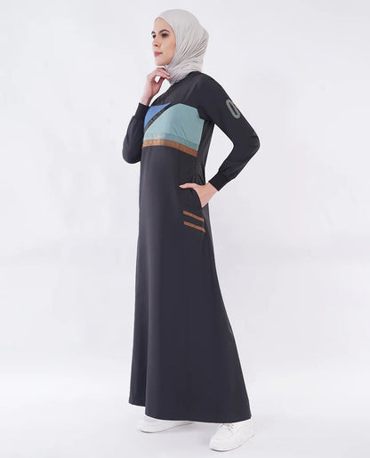 جلابيب أوربان نوار بتصميم متباين الألوان