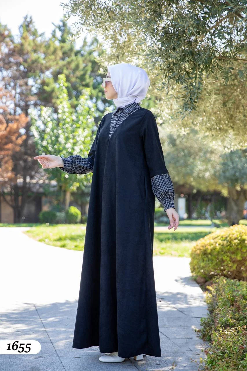 موديل شتوي راقي لون اسود