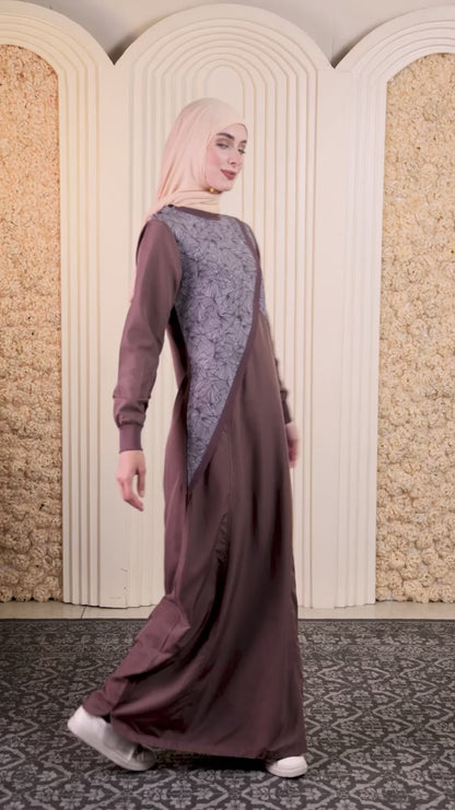 Urban Fashionista Color Contrast Jilbab ( pre-order )